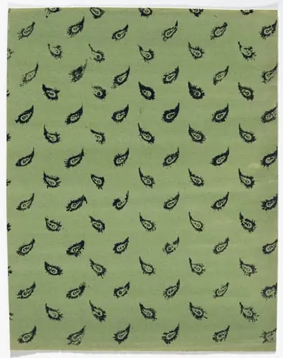 Endpaper with Feather Design, by German 19th Century