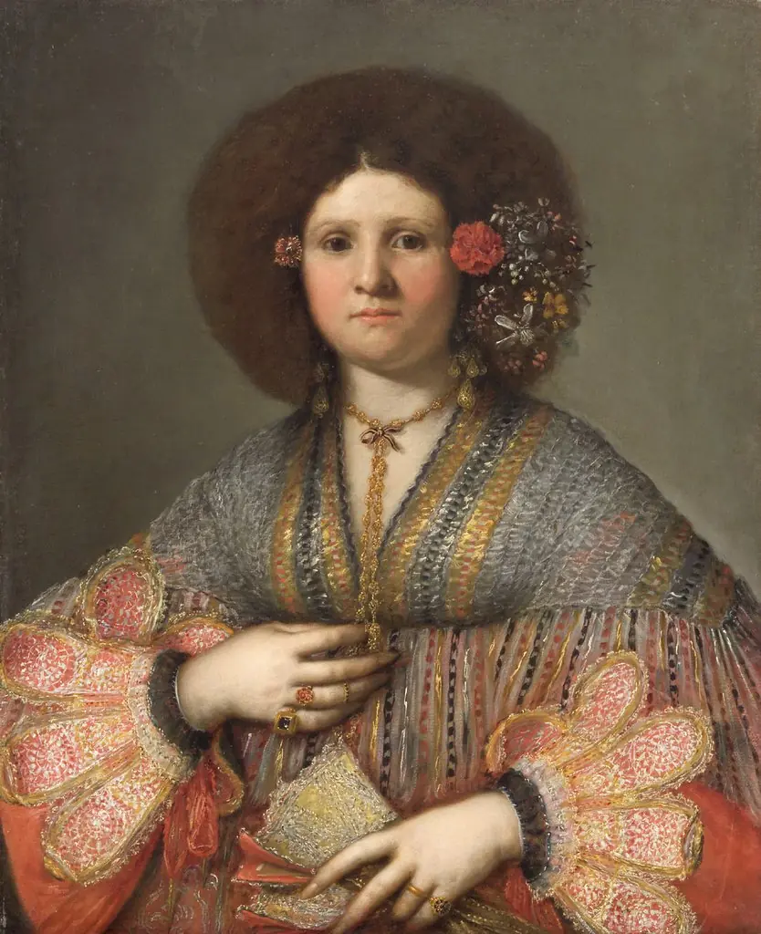 Bildnis einer Venezianerin, by Gerolamo Forabosco