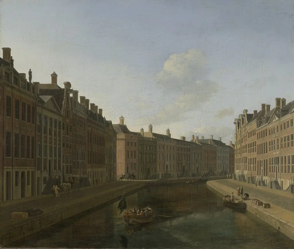 The Herengracht Bend, by Gerrit Adriaenszoon Berckheyde, 1693