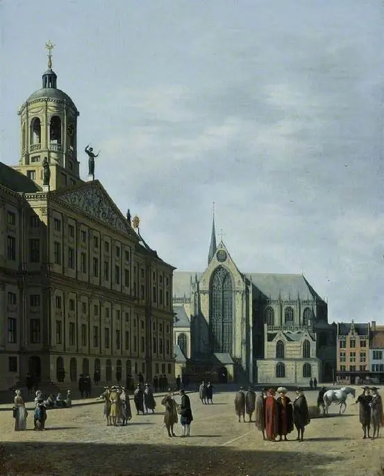 The Town Hall of Amsterdam, by Gerrit Adriaenszoon Berckheyde