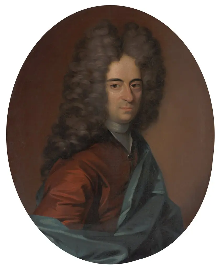 Portrait of a Man, probably Mathias Lambertus Singendonck (1678-1742), Burgomaster of Nijmegen, by Gerrit Alberts