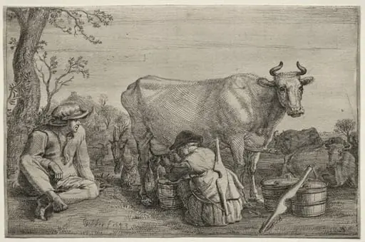 The Milkmaid, by Gerrit Claesz Bleker