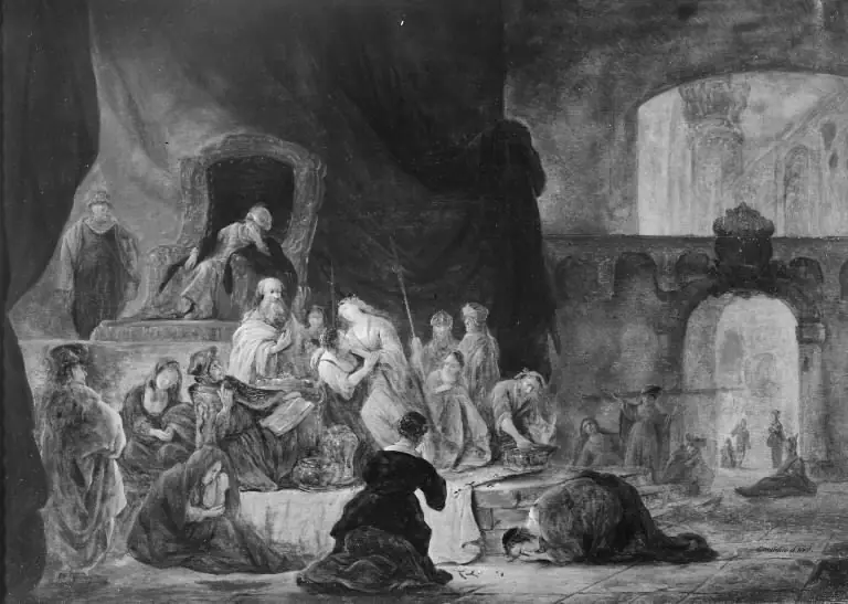 Jephta's Daughter Being Led to the Altar, by Gerrit de Wet