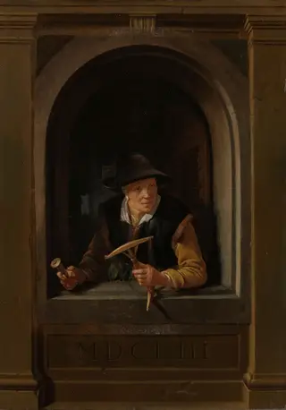 A Fisherman's Wife, by Gerrit Dou, 1653