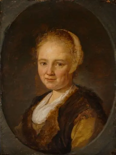 A Young Woman, by Gerrit Dou