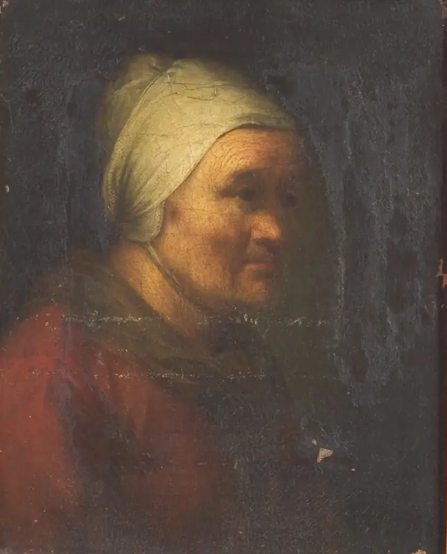 An Old Woman, by Gerrit Dou