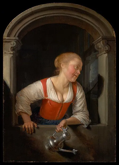 Girl at a Window