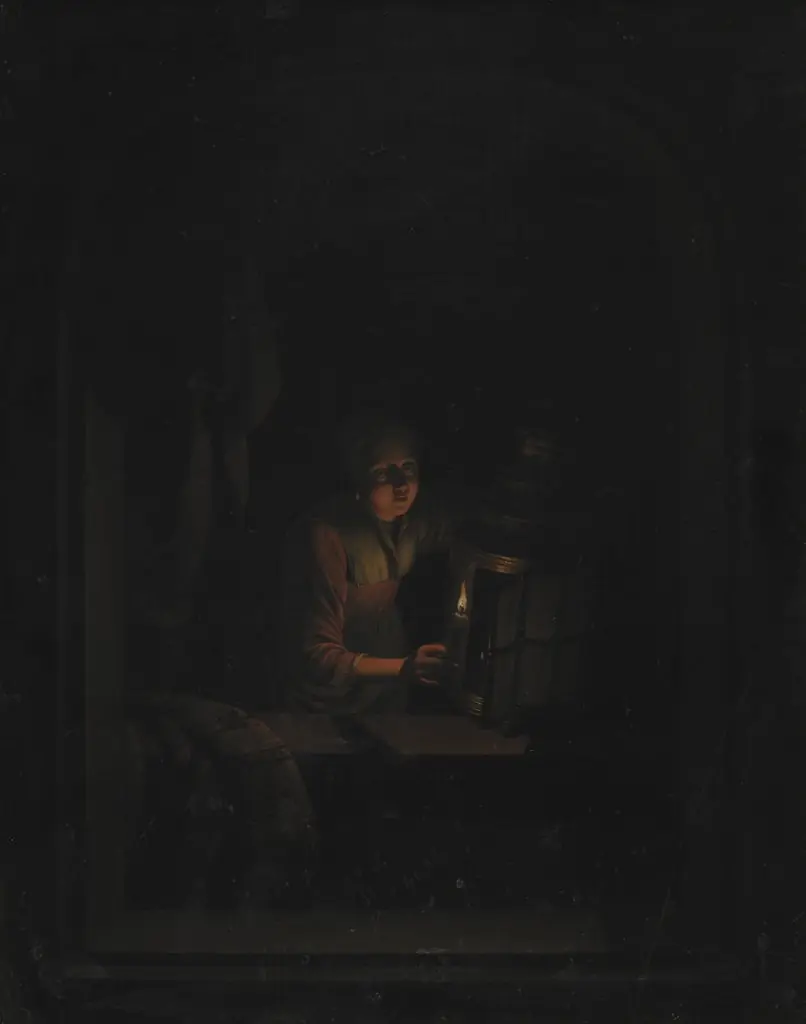 Girl with a Candle, by Gerrit Dou