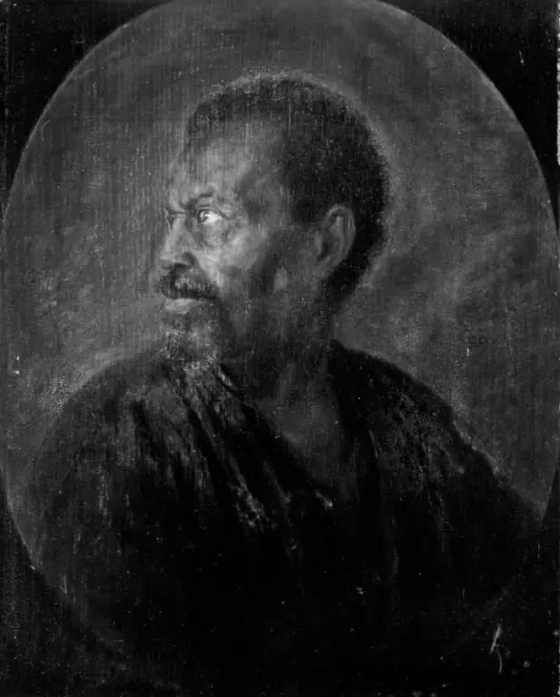 Head of a Negro, by Gerrit Dou