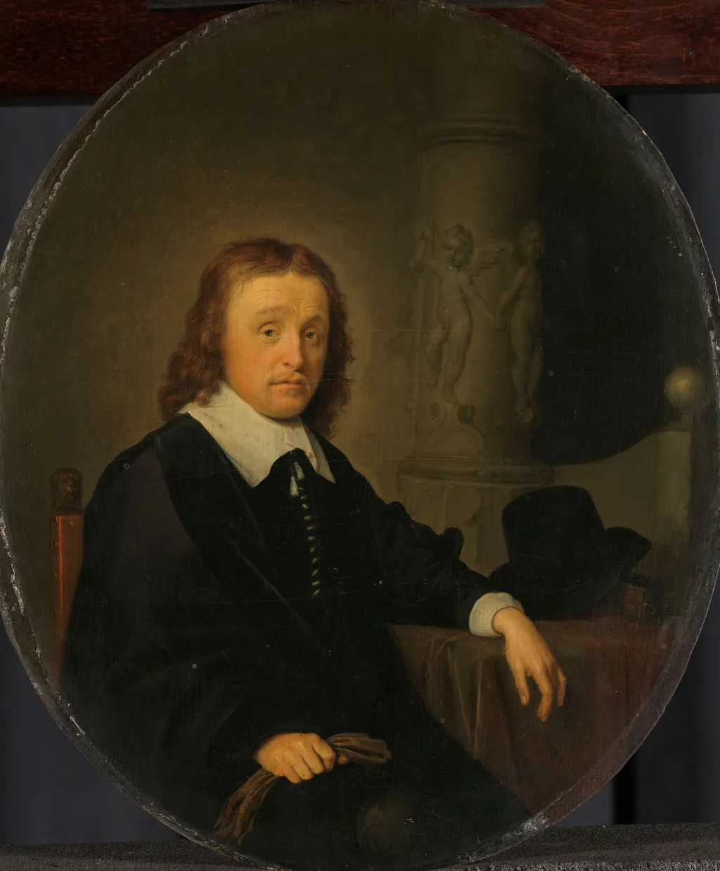 Johan Wittert van der Aa (1604-70), by Gerrit Dou, oil, 1646
