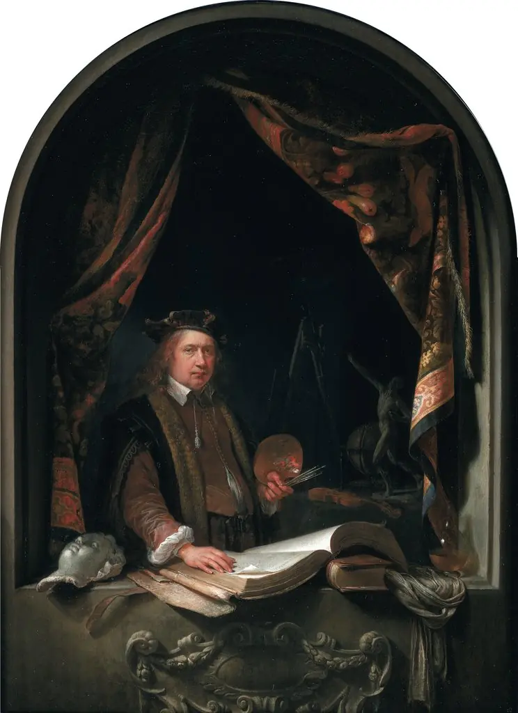 Self-portrait of Gerard Dou