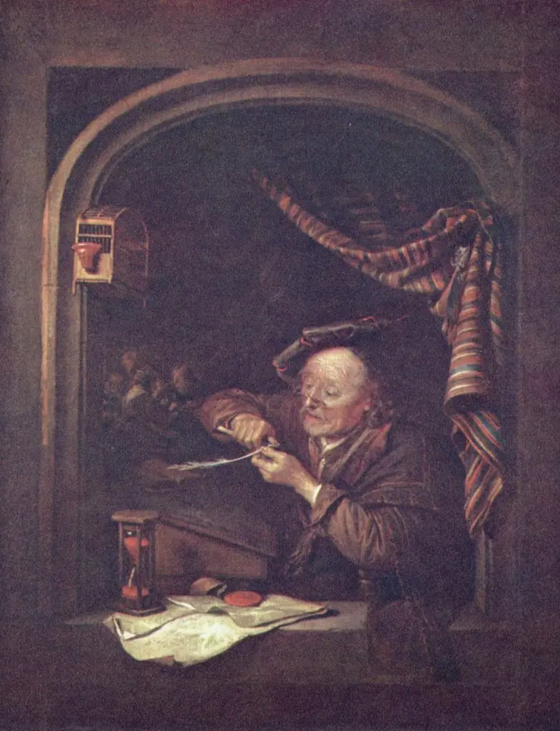 The Old Schoolmaster, by Gerrit Dou