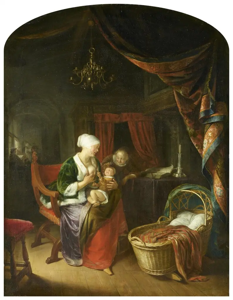 The Young Mother, by Gerrit Dou