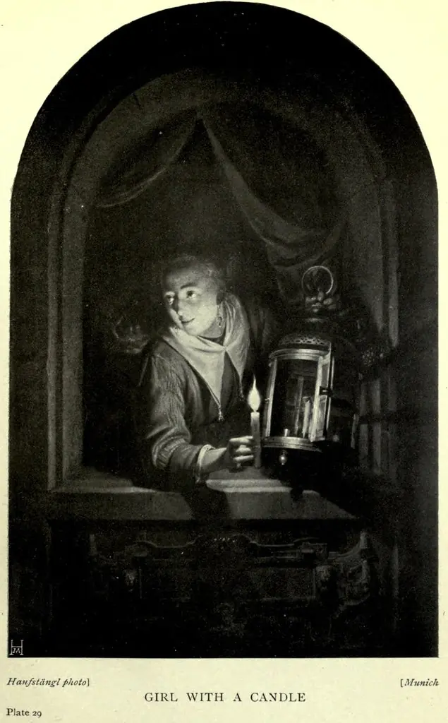 Young Woman with a Candle