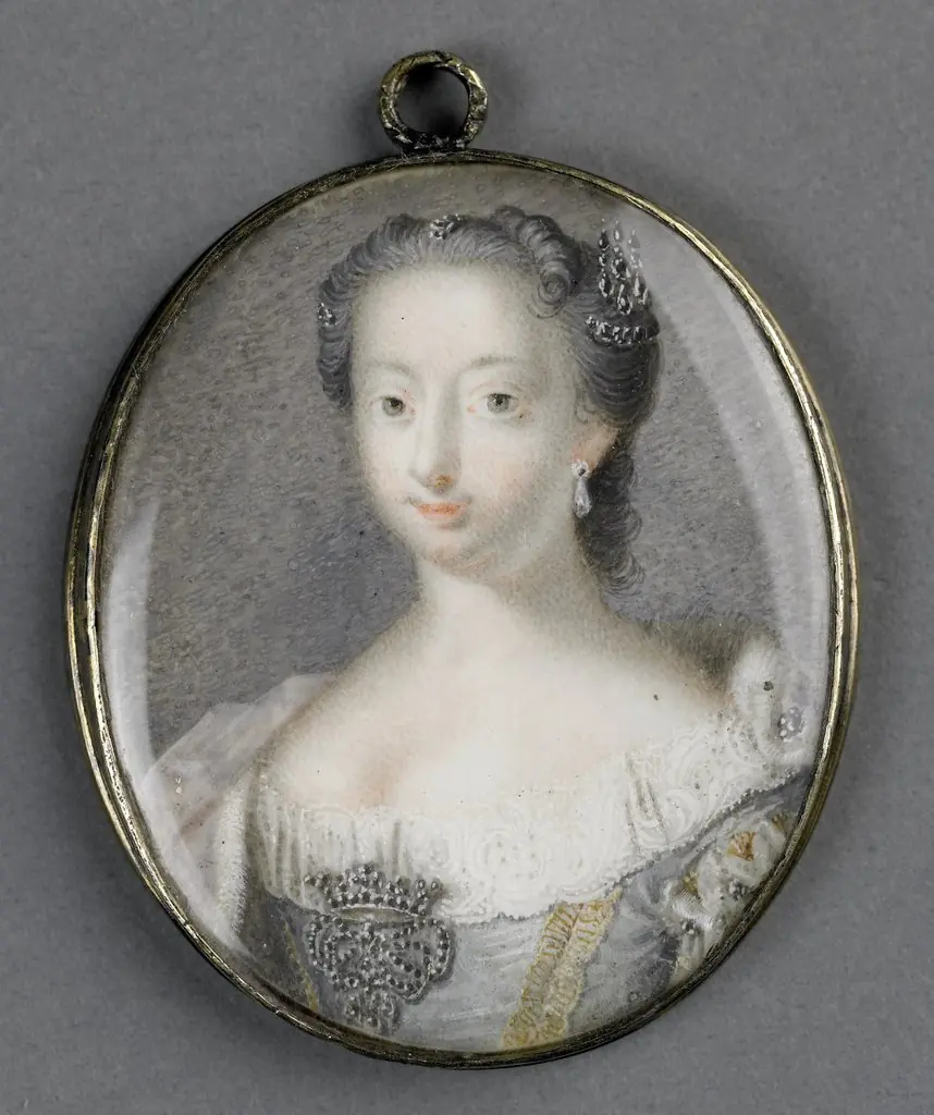 Anna Hanover (1709-59). Wife of Prince William IV, by Gerrit Kamphuysen