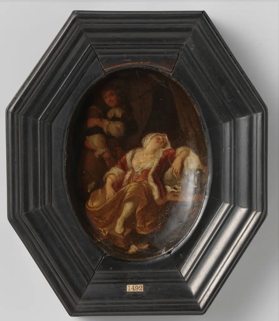 Man with Wench, by Gerrit Lundens