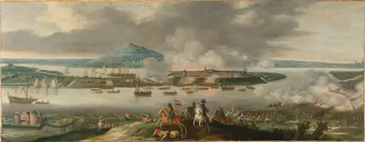 Het beleg van Schenkenschans in 1636, by Gerrit van Santen