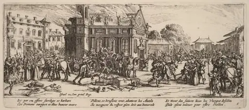 Destruction of a Convent, by Gerrit van Schagen