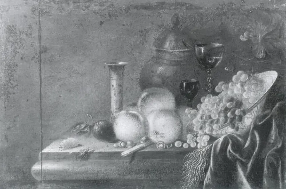 Still Life with Fruit, by Gerrit van Vucht