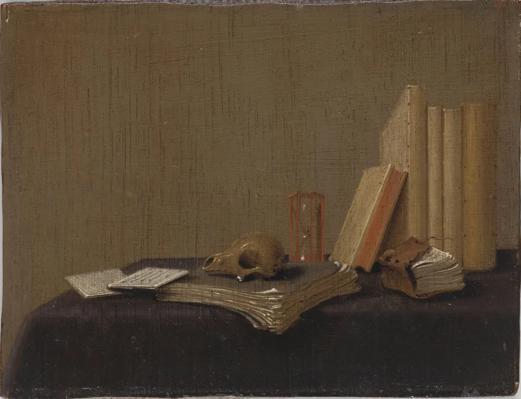 Vanitas Still Life, by Gerrit van Vucht, unspecified, 1678