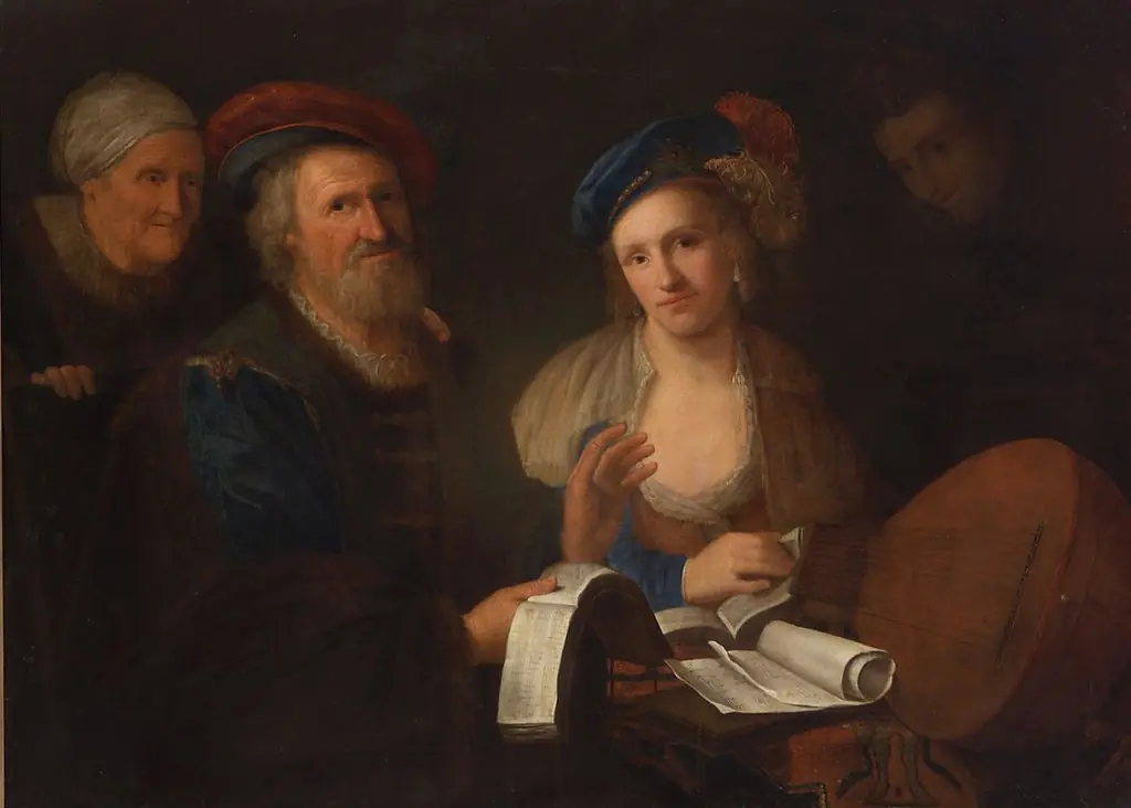 Musizierende Gesellschaft, by Gerrit Willemsz Horst