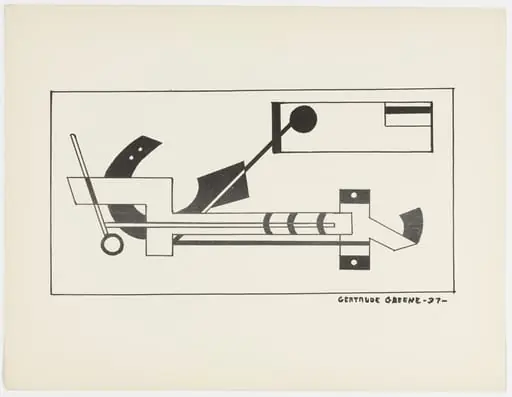 Untitled, by Gertrude Greene