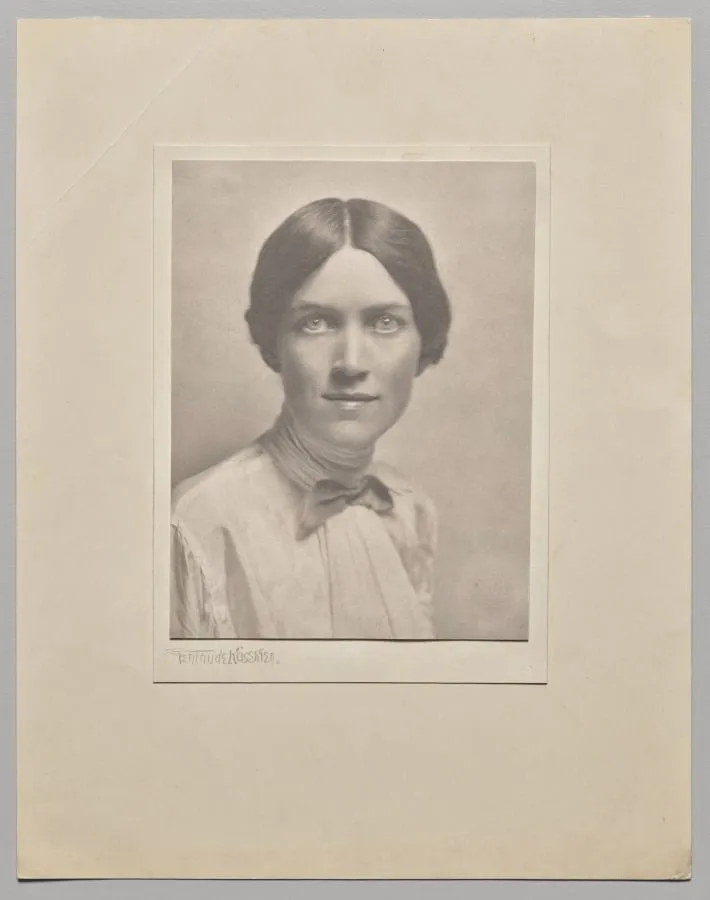 Portrait of Honoré Willsie Morrow, by Gertrude Käsebier, 1917
