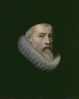Portrait of the painter Otto van Veen, by Gertruida van Veen