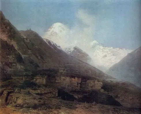 Mount Kazbek, by Gevorg Bashinjaghian