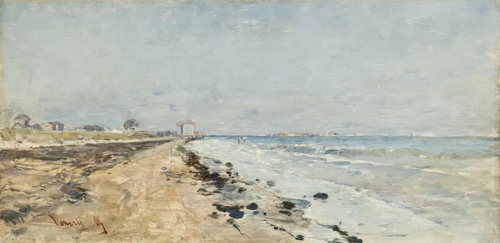 Lido, by Géza Mészöly, oil