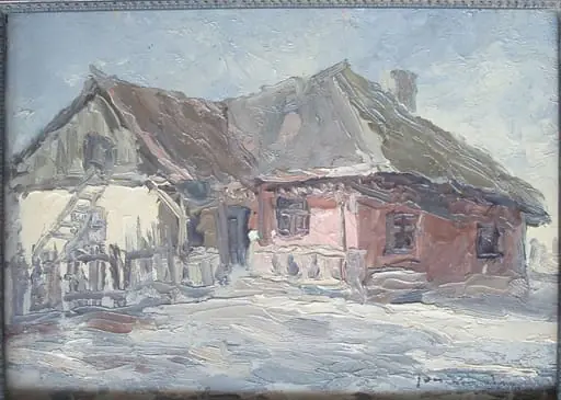 Casă la țară, by Gheorghe Doru Ionescu