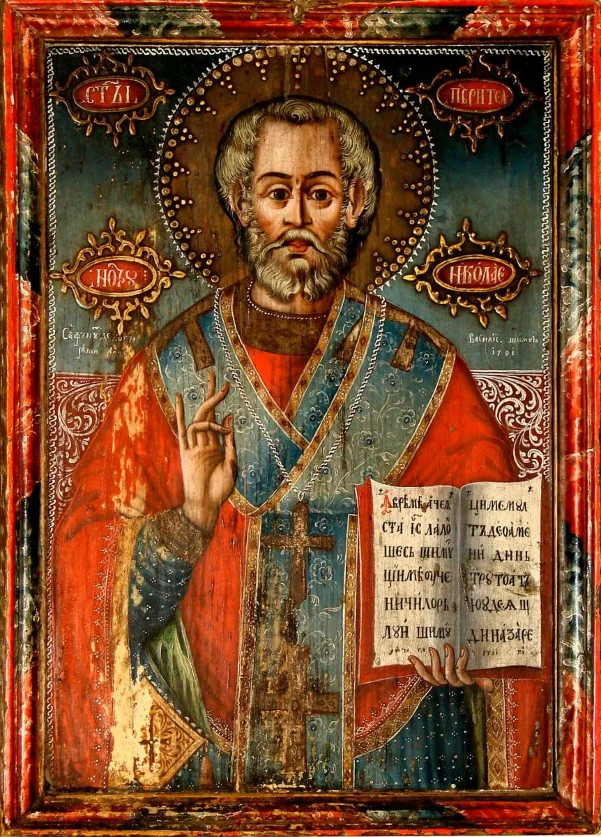 Sf. Nicolae, by Gheorghe fiul lui Iacov, 1791