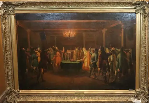 Jurământul lui Mihai Viteazul, by Gheorghe (George) Ioachim Pompilian