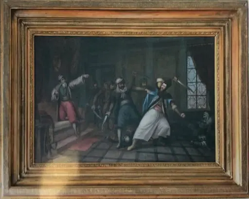 Uciderea lui Grigorie Ghica, by Gheorghe (George) Pompilian Ioachim