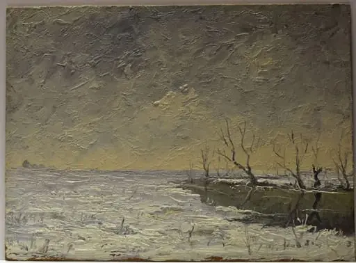 Peisaj de iarnă, by Gheorghe Ionescu Doru