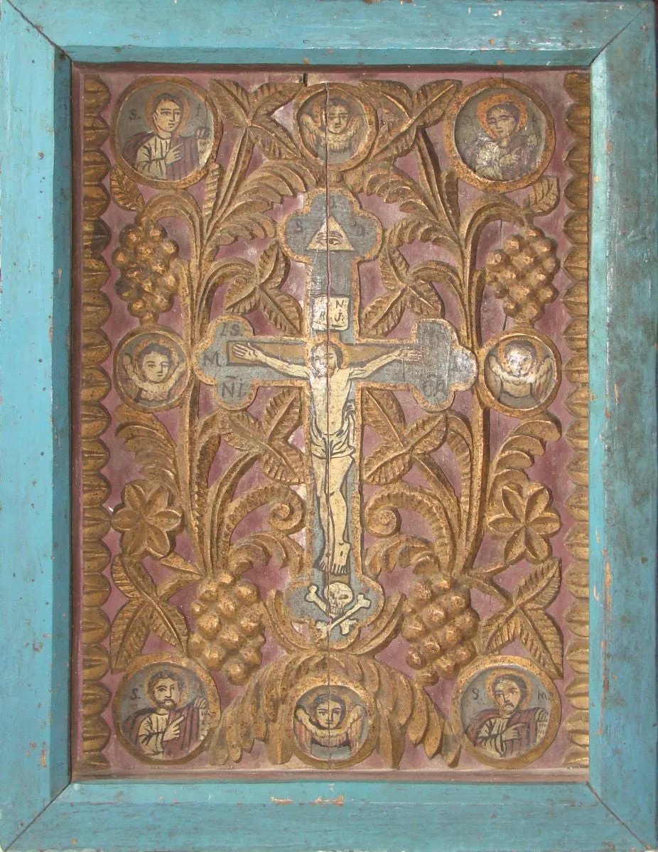 Răstignirea lui Iisus, by Gheorghe Jigmond din Bucium
