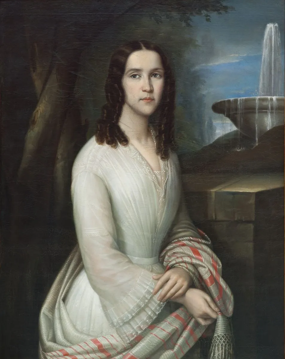 Sofia Kretzulescu-Iacovenco, by Gheorghe M. Tattarescu, 1852