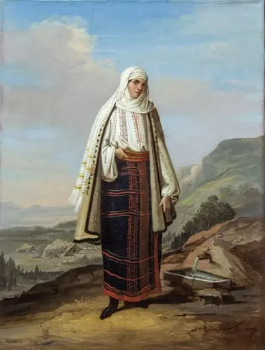 Țărancă din Câmpulung-Muscel, by Gheorghe M. Tattarescu
