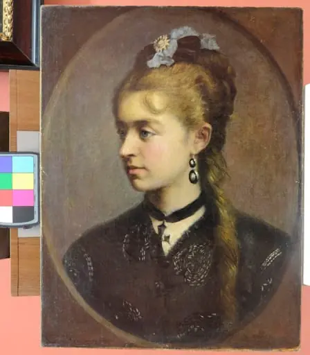 Portret de femeie, by Gheorghe Panaiteanu-Bardasare