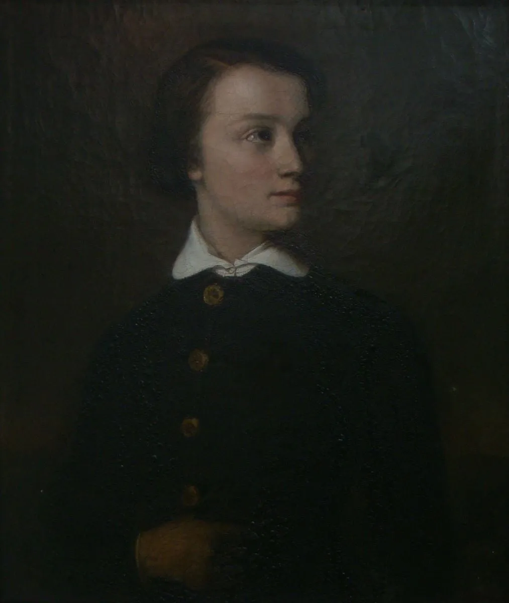 Portretul lui Alexandru Botez, by Gheorghe Panaiteanu-Bardasare, 1851