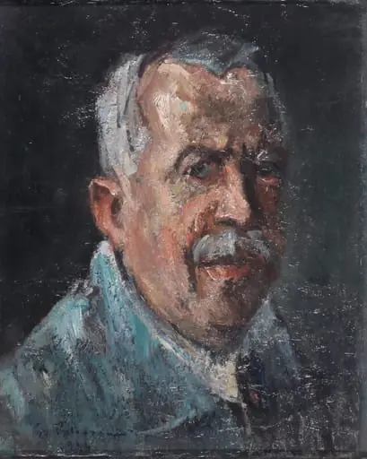 Autoportret, by Gheorghe Petrașcu
