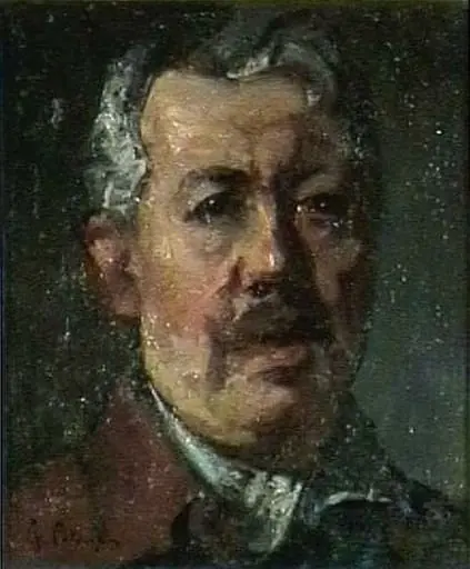 Autoportret Gheorghe Petrașcu, by Gheorghe Petrașcu