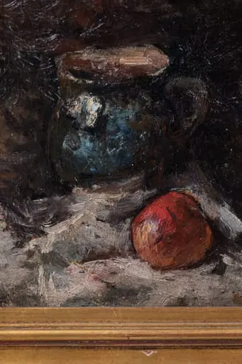 Cană și mere, by Gheorghe Petrașcu