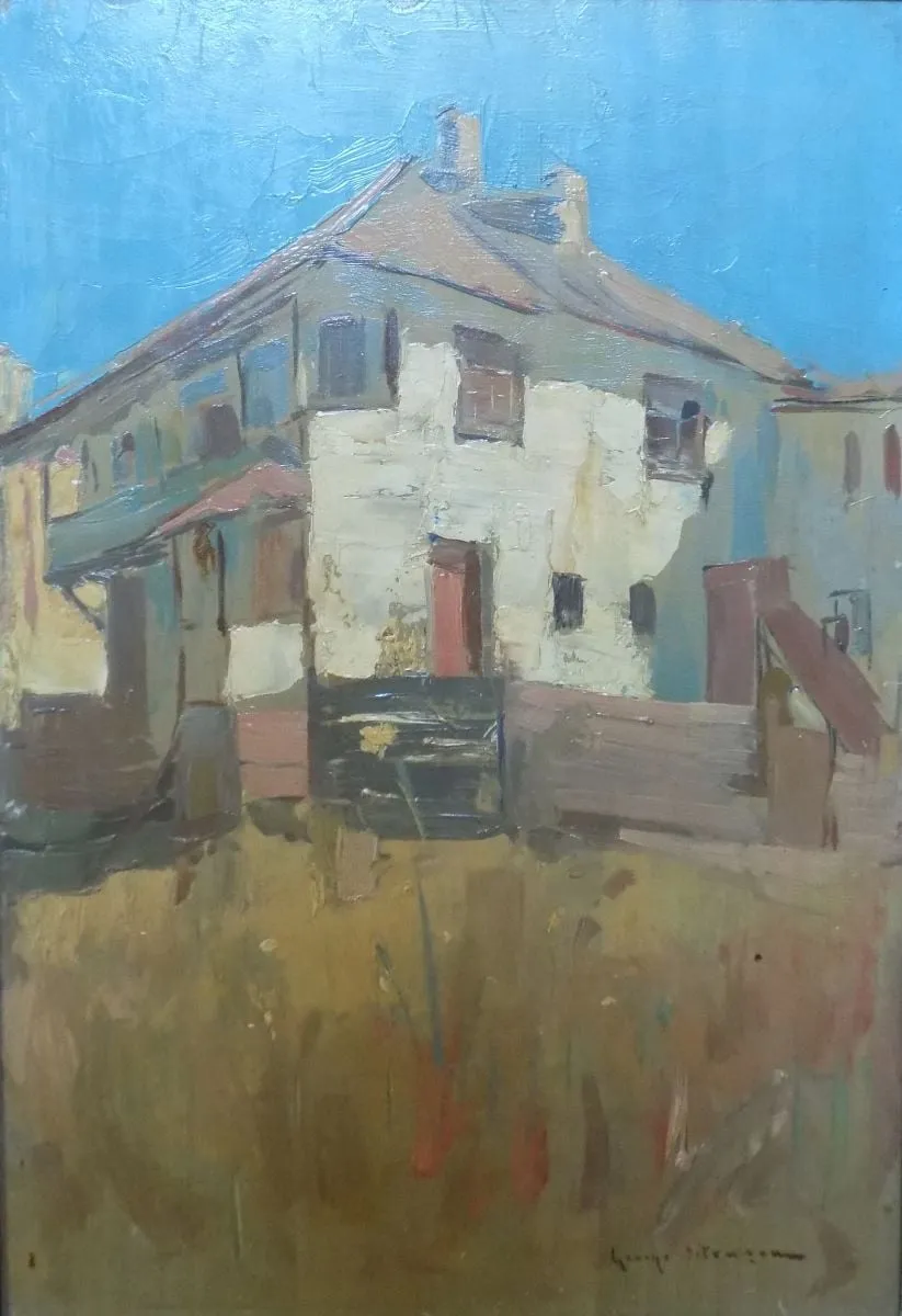 Casă (Casa Procopoaiei), by Gheorghe Petrașcu, 1920