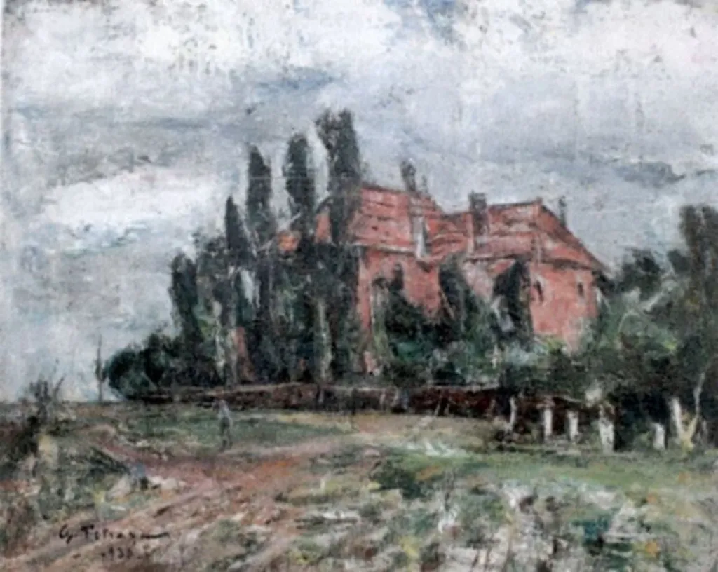 Casă la Eforie, by Gheorghe Petrașcu, unspecified, 1935