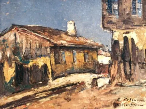 Case la Silistra, by Gheorghe Petrașcu
