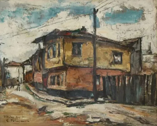 Case la Silistra, by Gheorghe Petrașcu