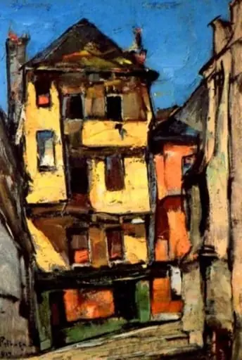 Case vechi, by Gheorghe Petrașcu