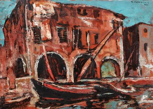 Chioggia, by Gheorghe Petrașcu