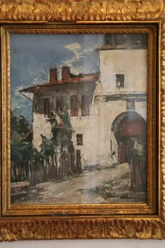 Clopotniță la Târgoviște, by Gheorghe Petrașcu
